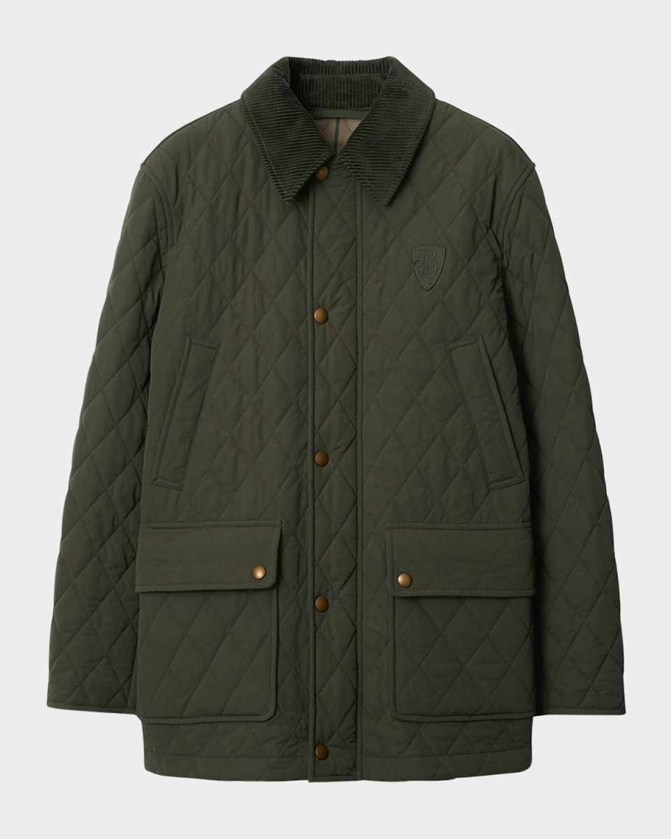 Quilted Fitted Barn Jacket